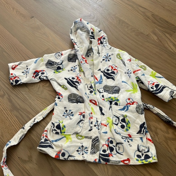 Cotton beach robe - Picture 1 of 4